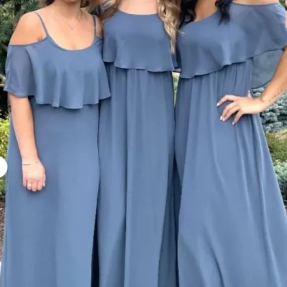 Show Me Your Mumu Caitlin ruffle maxi dress - Picture 1 of 6